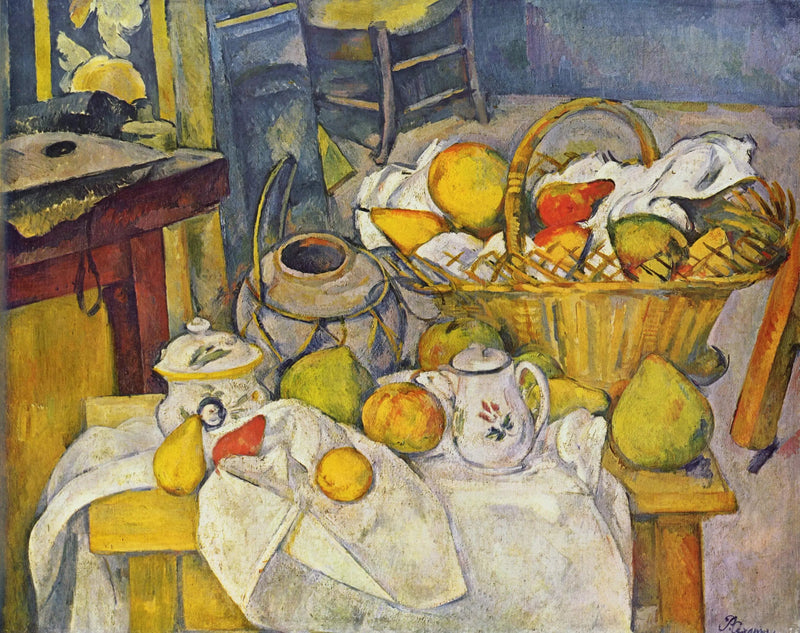 Kökets bord - Paul Cézanne