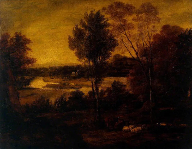 The Thames från Richmond Hill - Joshua Reynolds