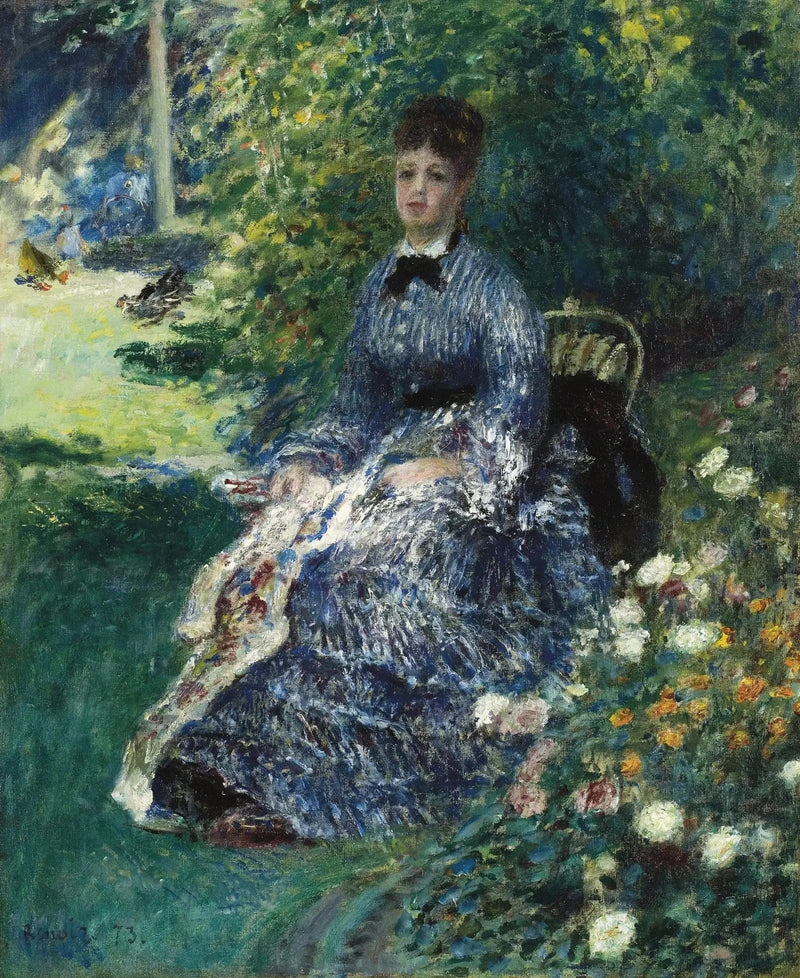 Gobelängen i parken - Pierre-Auguste Renoir