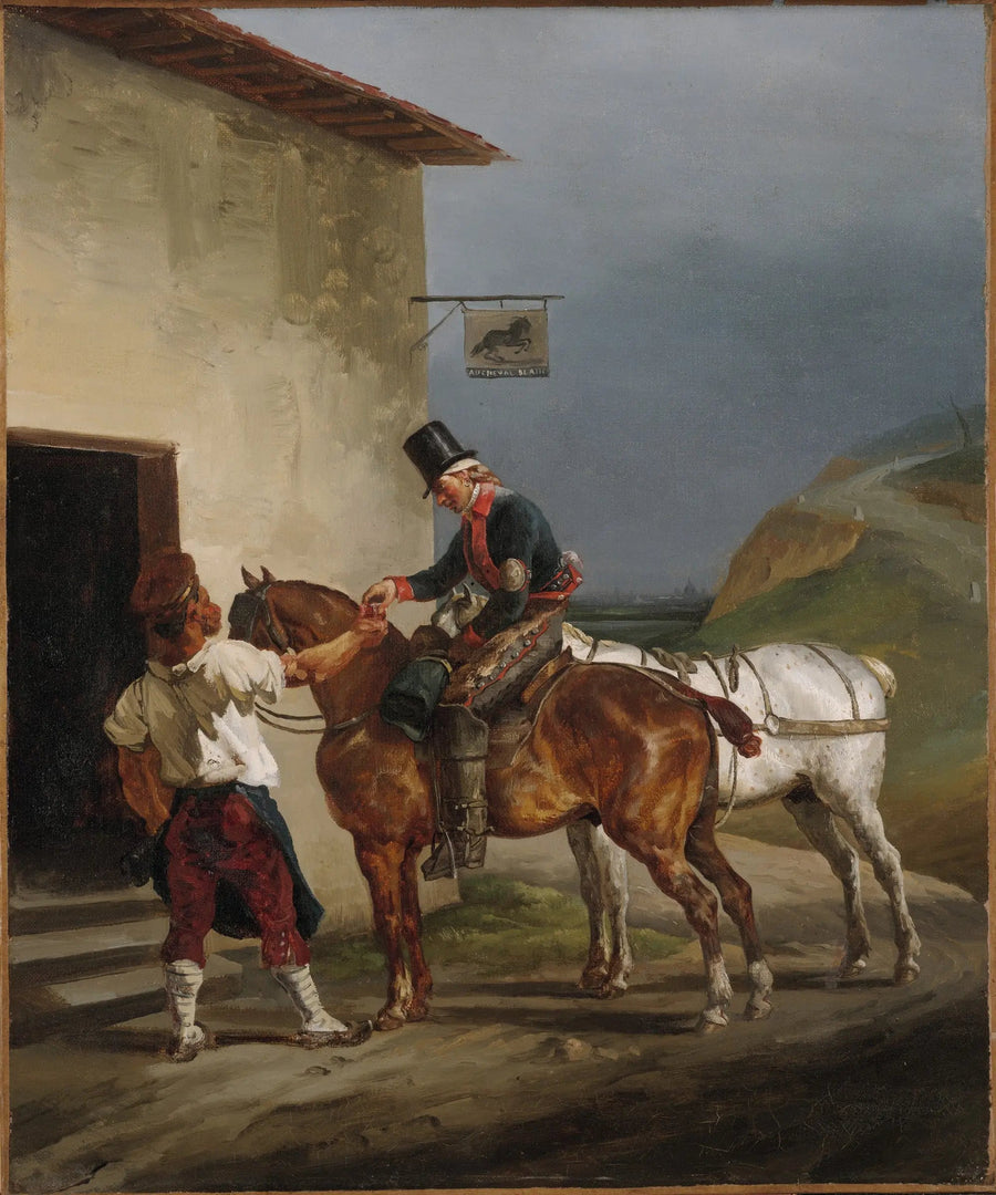 Den vita hästens taverna - Théodore Géricault