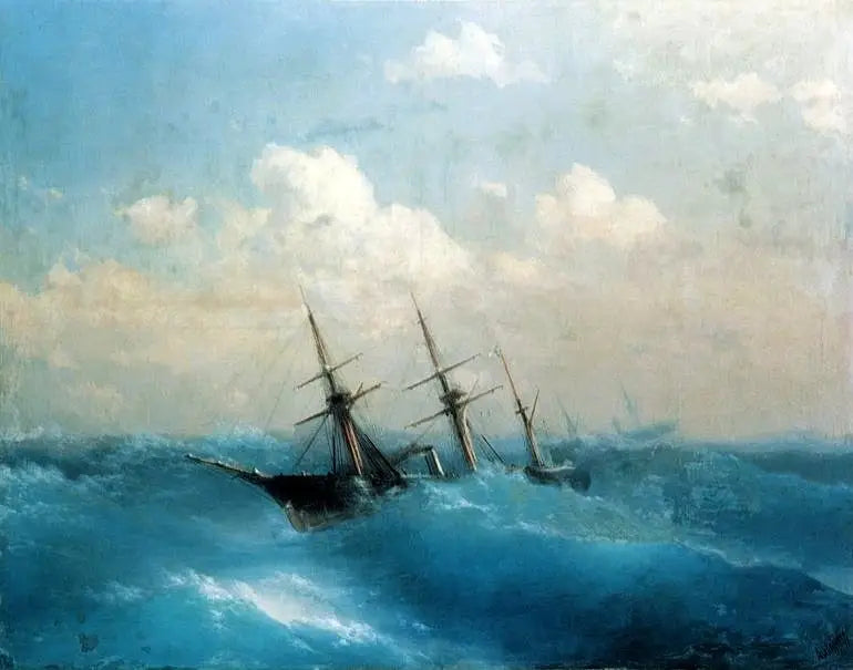 Stormen - Ivan Aïvazovski