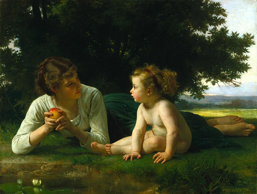 Frestelsen - Bouguereau