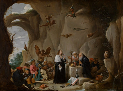 La Tentation d’Antoine abbé d’Égypte - David Teniers le Jeune - Alpha Reproduction