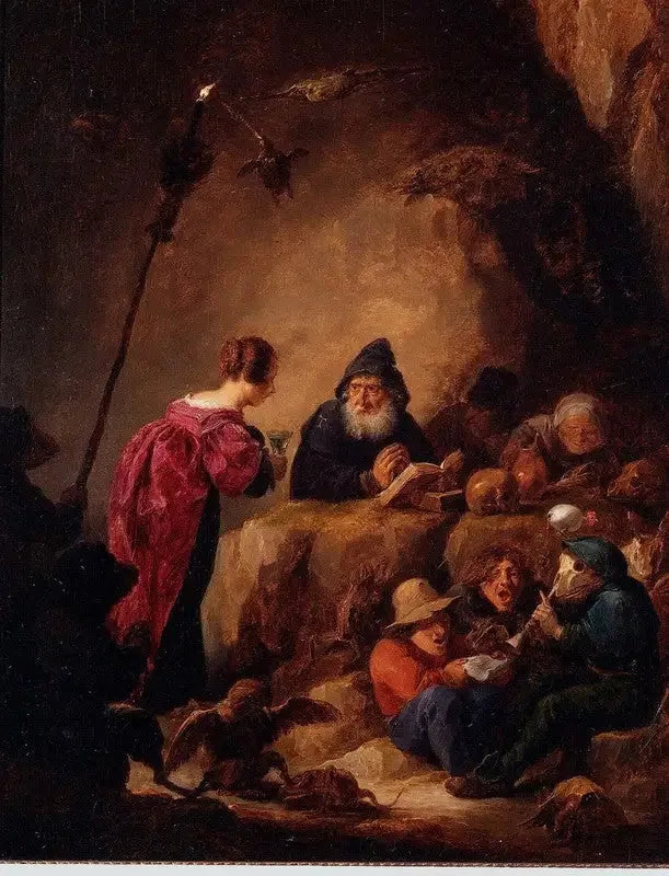 Saint Antonius frestelse - David Teniers den yngre