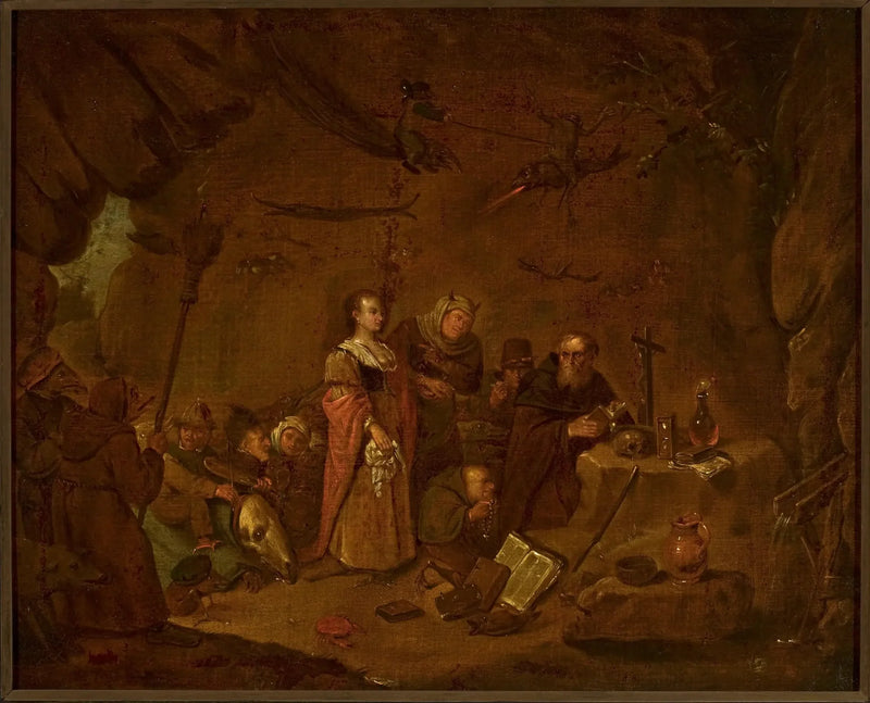 Saint Antonius frestelse - David Teniers den yngre