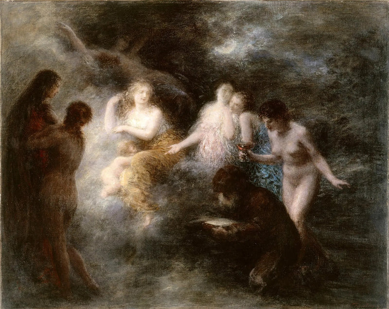 Saint Antons frestelse - Henri Fantin-Latour