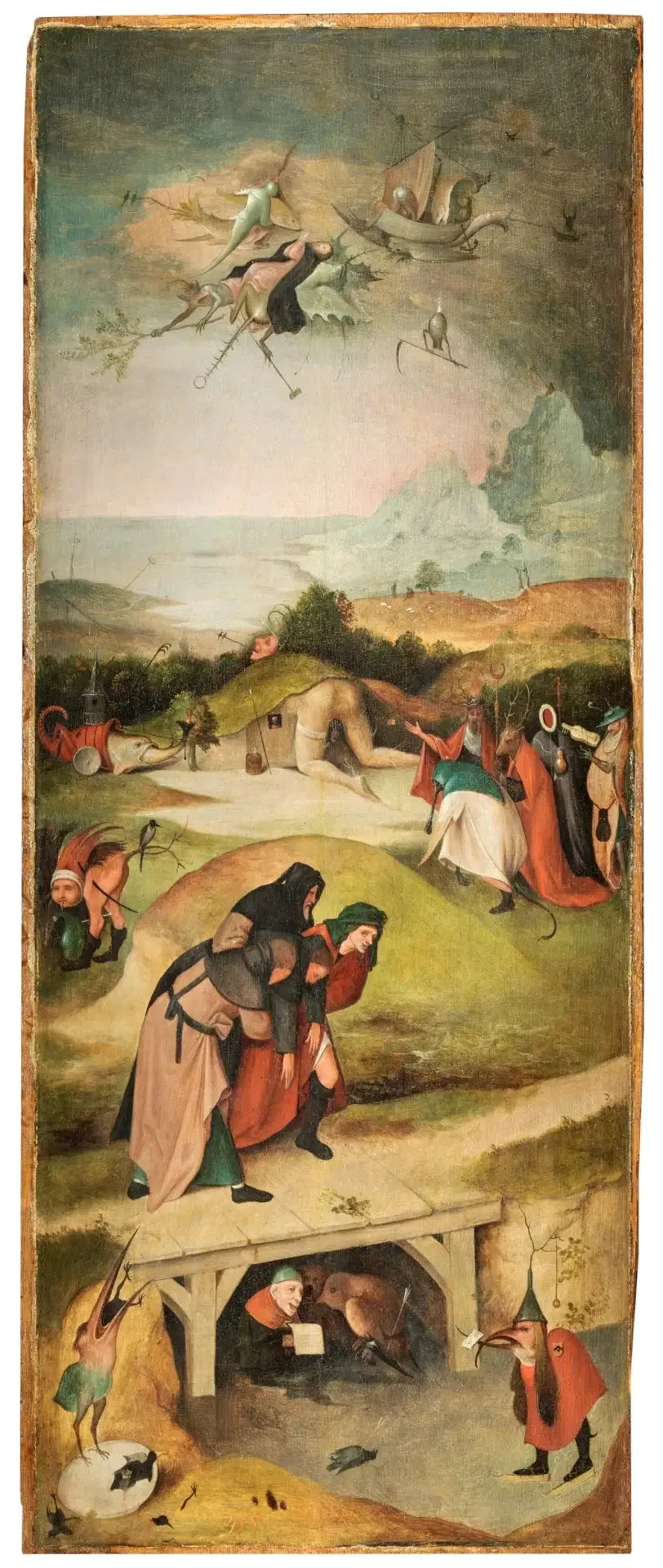 Saint Antons frestelse. - Hieronymus Bosch
