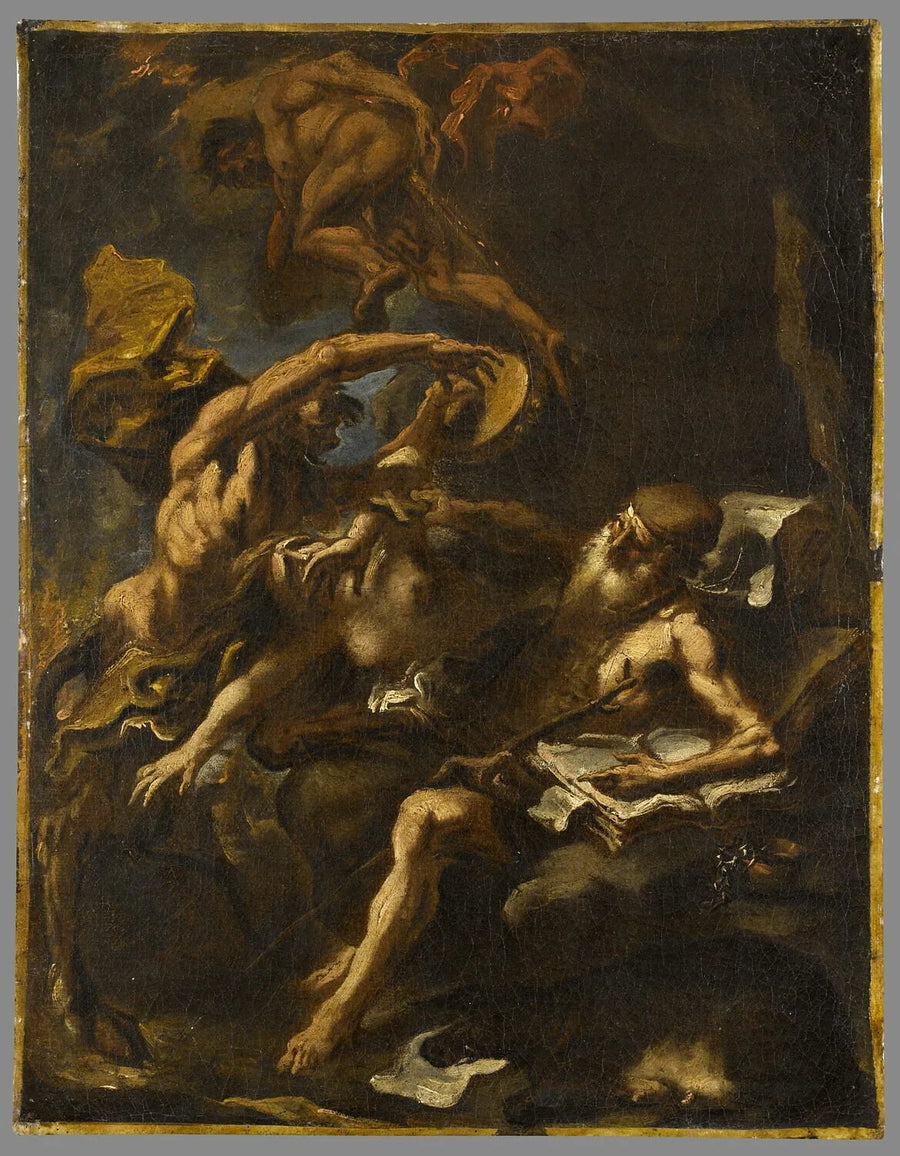 Saint Antons frestelse - Sebastiano Ricci