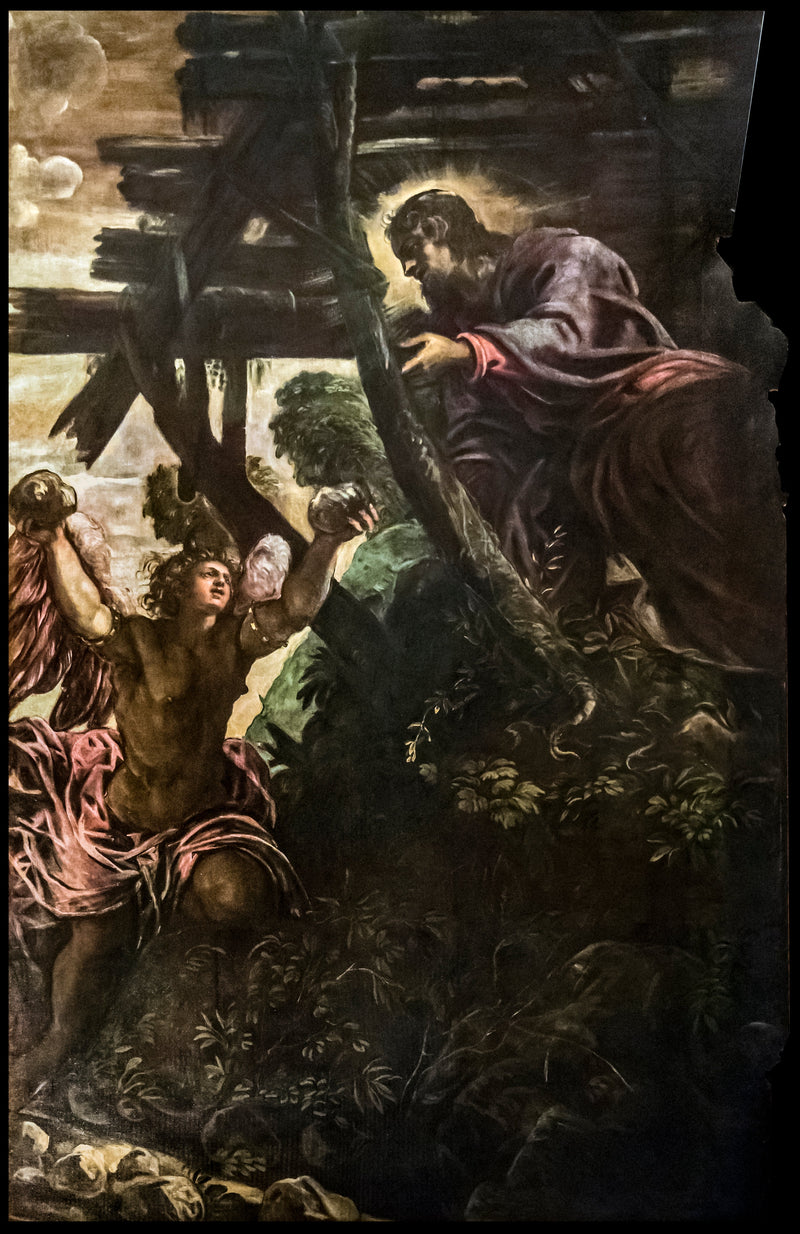 Frestelsen för Kristus - Jacopo Tintoretto
