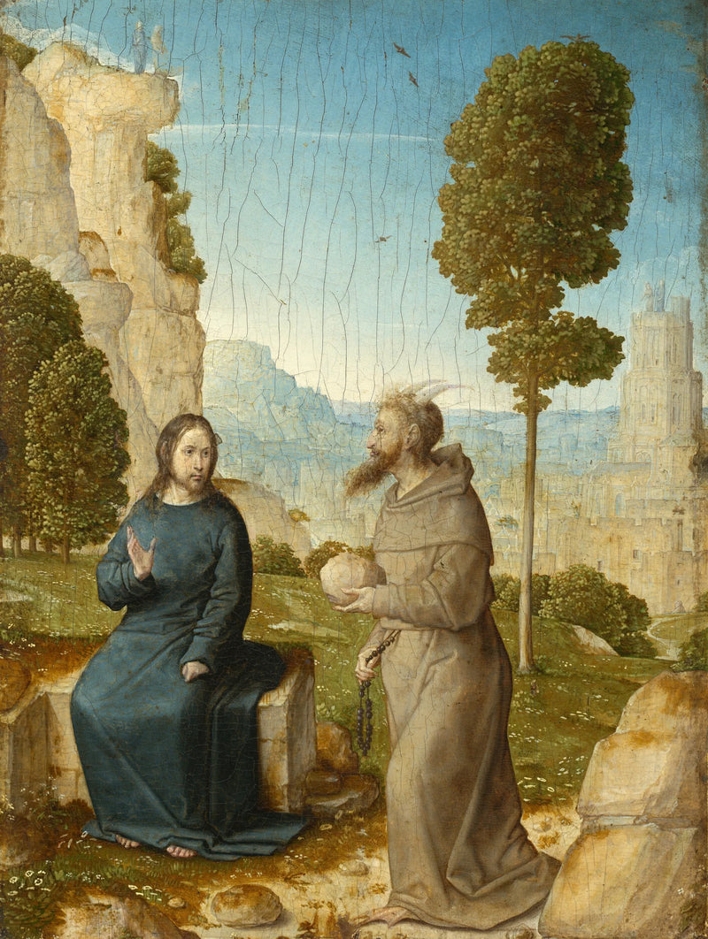 Kristi frestelse - Juan de Flandes