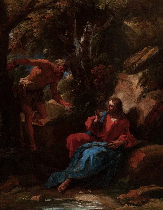 Kristi frestelse - Sebastiano Ricci