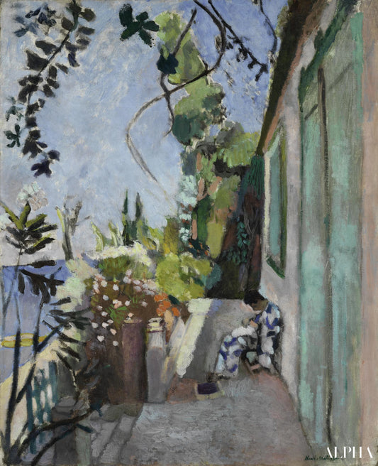 La Terrasse Saint Tropez - Matisse - Reproductions de tableaux et peintures haut de gamme