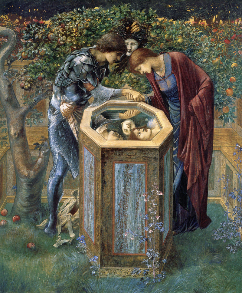 Den olycksaliga huvudet - Edward Burne-Jones