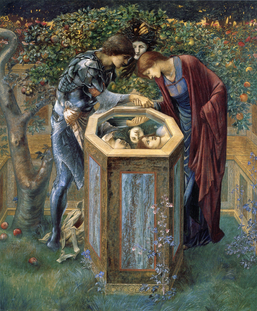 Den olycksaliga huvudet - Edward Burne-Jones
