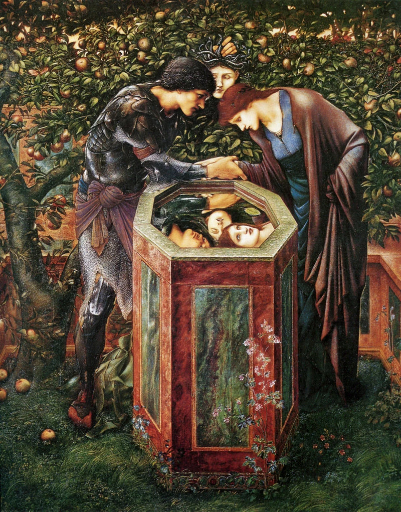 Den olycksaliga huvudet - Edward Burne-Jones