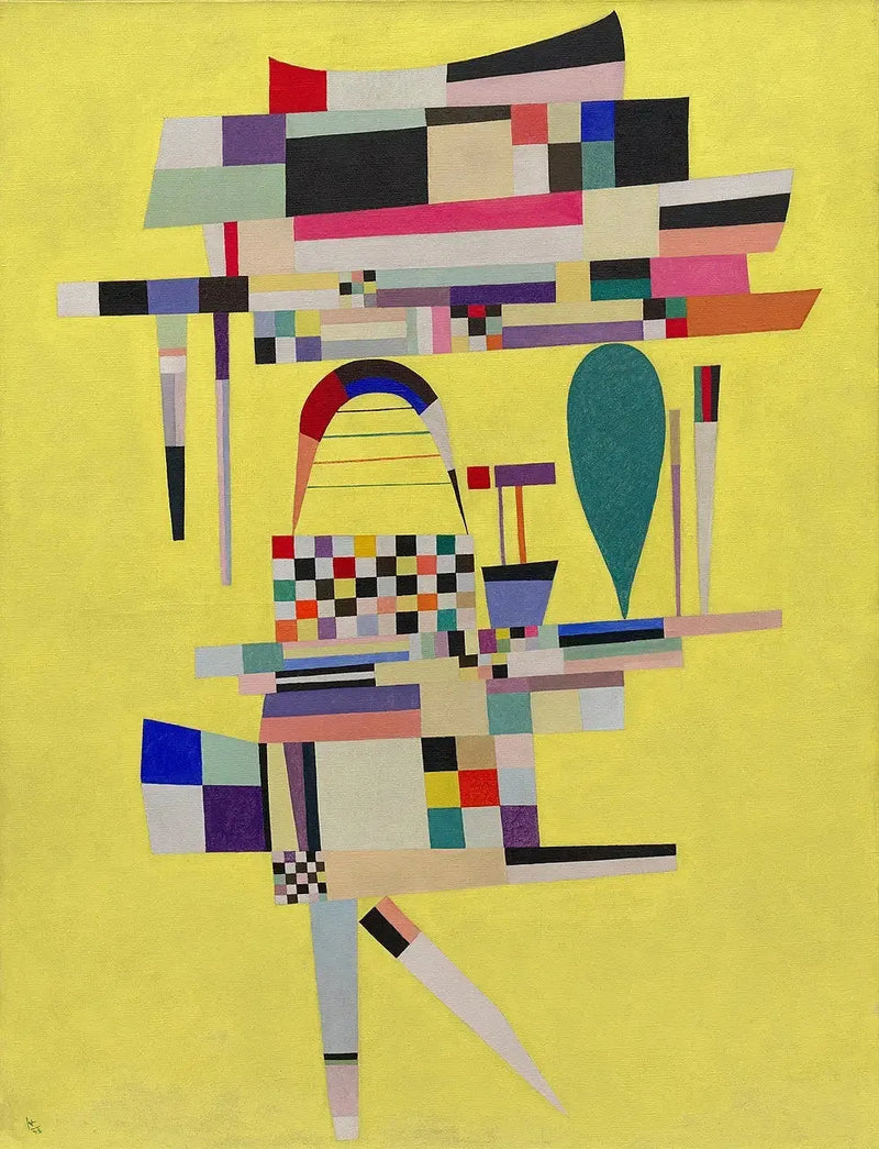 Den gula duken - Vassily Kandinsky