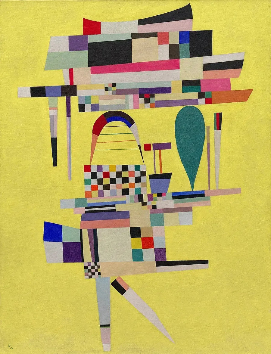 Den gula duken - Vassily Kandinsky