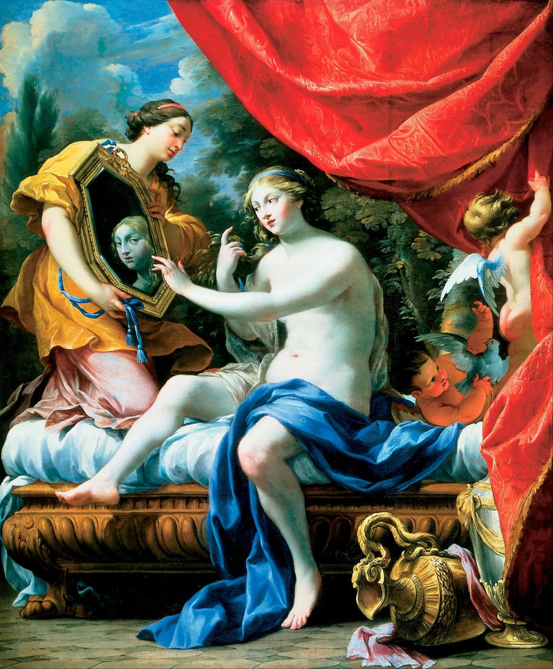 Venusens bad - Simon Vouet