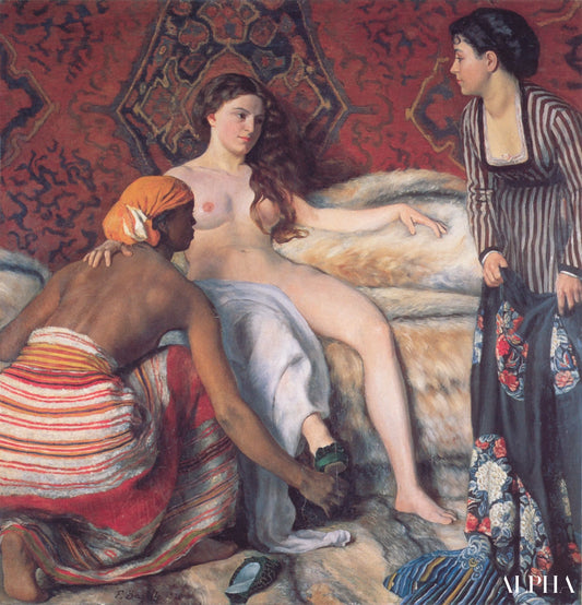 La Toilette - Frédéric Bazille - Reproductions de tableaux et peintures haut de gamme
