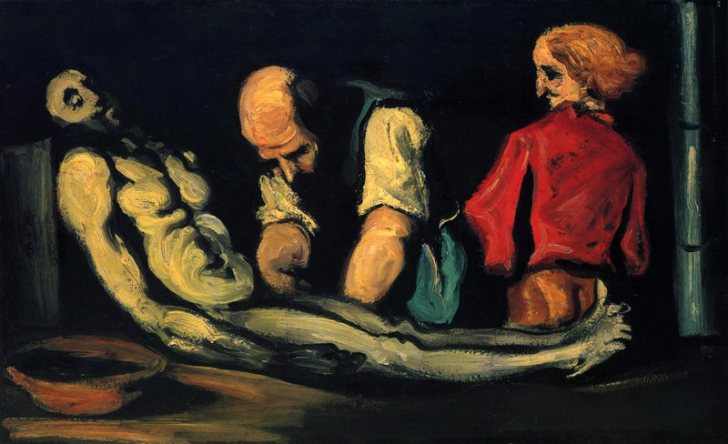 Den begravningsritualen - Paul Cézanne