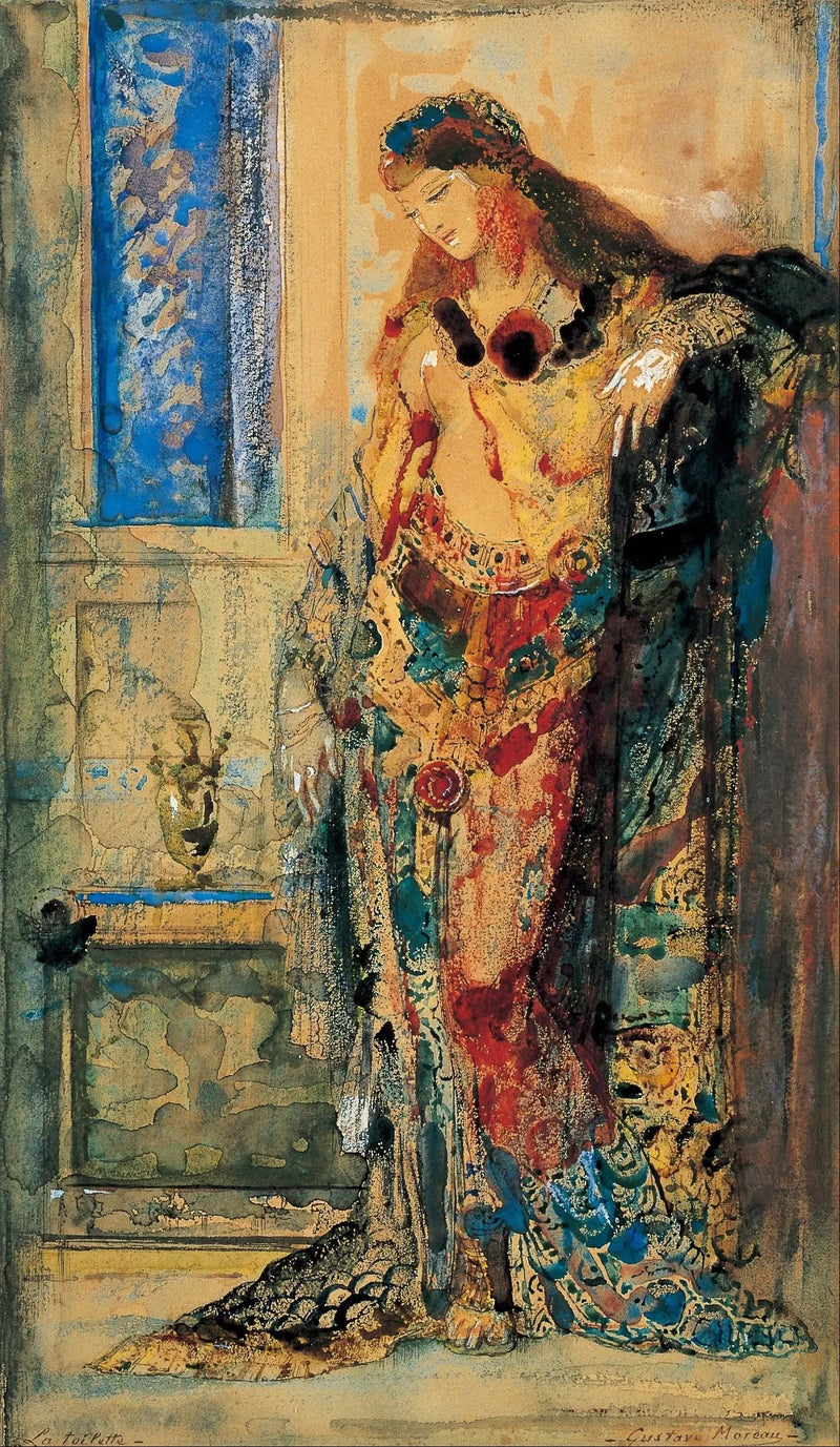 Toaletten - Gustave Moreau