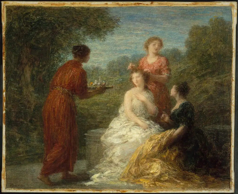 Toaletten - Henri Fantin-Latour