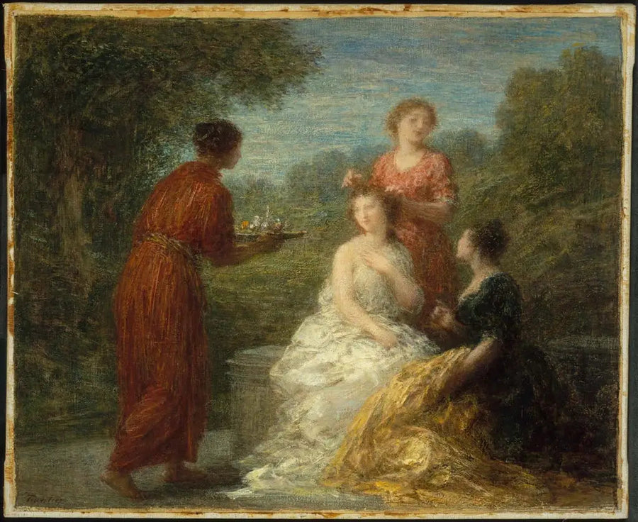 Toaletten - Henri Fantin-Latour