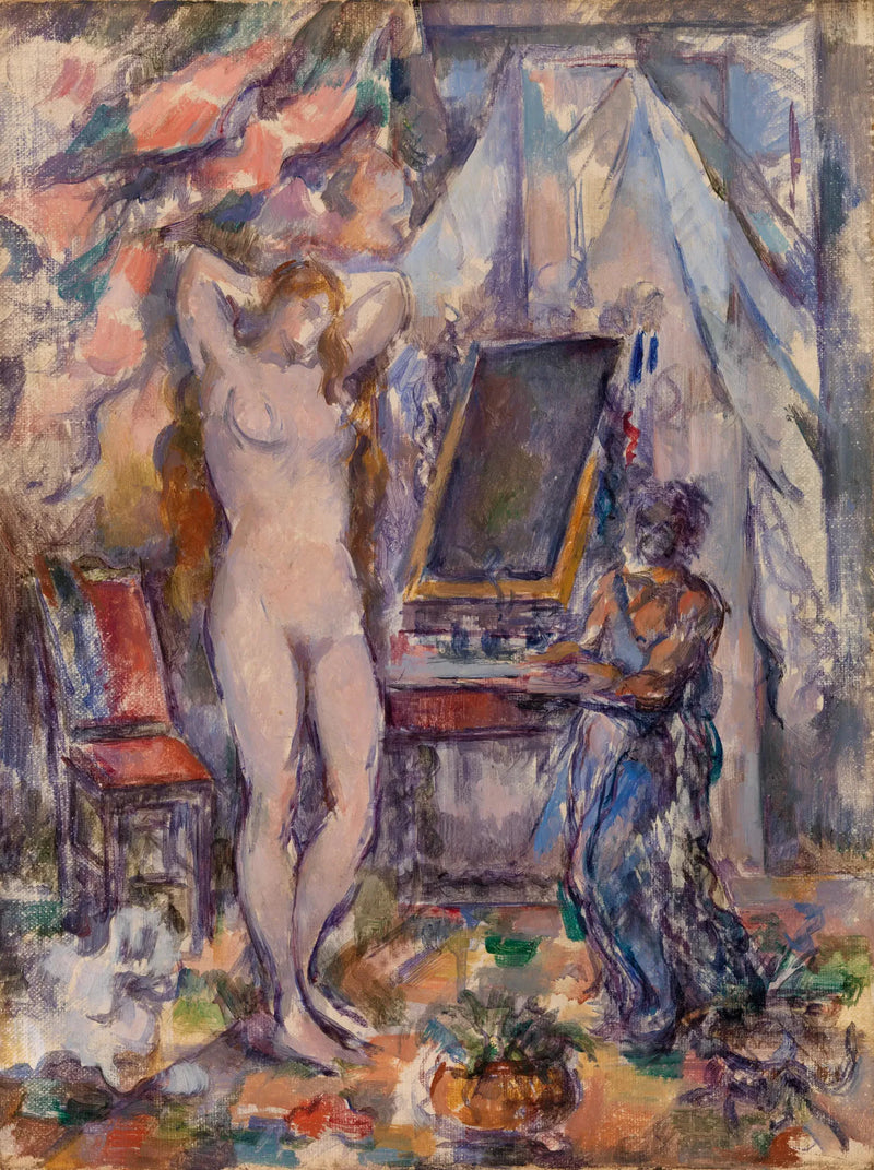 Toalett - Paul Cézanne