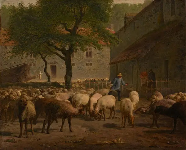 Getingens sång - Jean-François Millet