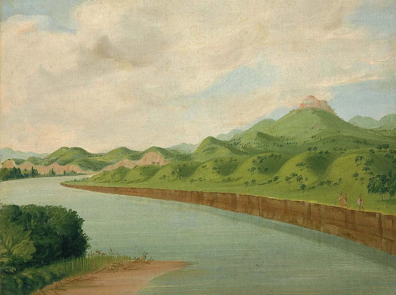 Tornet, 1 100 mil ovanför Saint-Louis - George Catlin