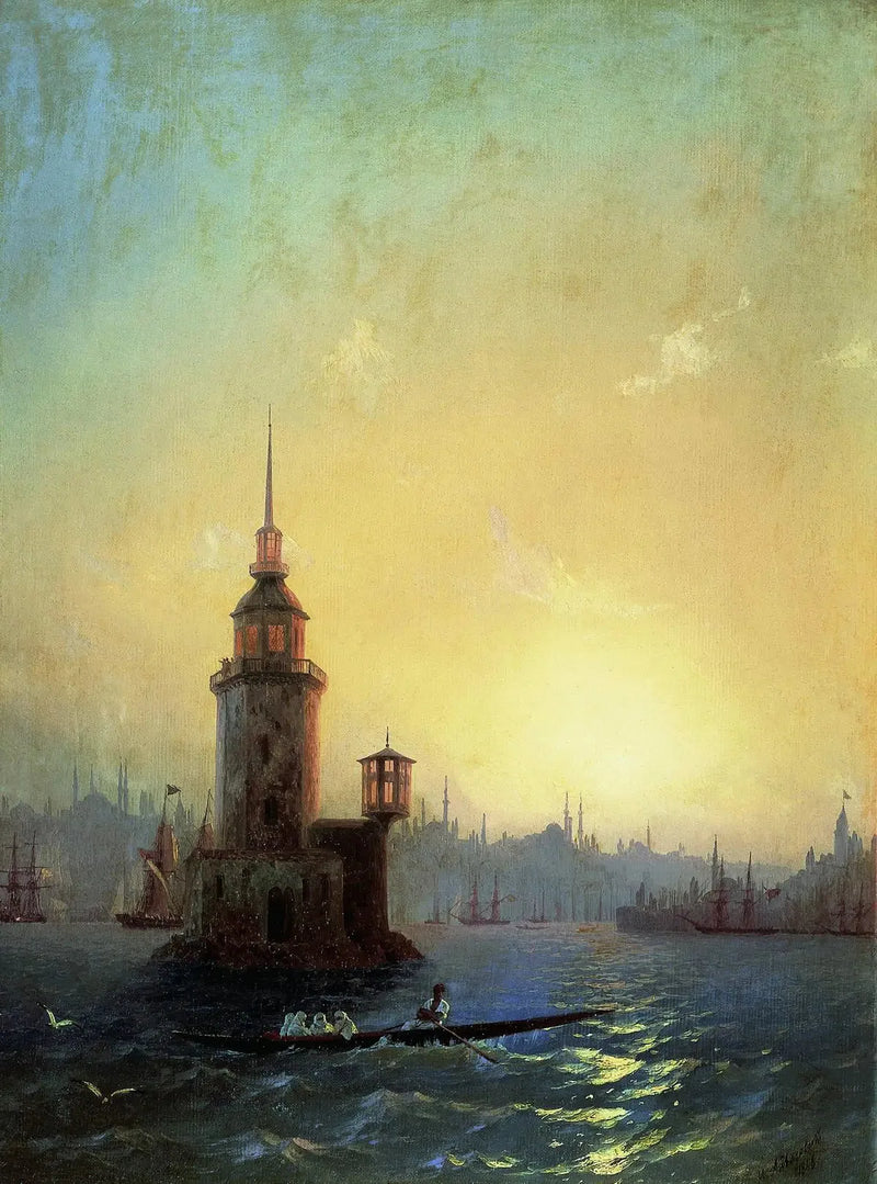 Léandres torn - Ivan Aïvazovski