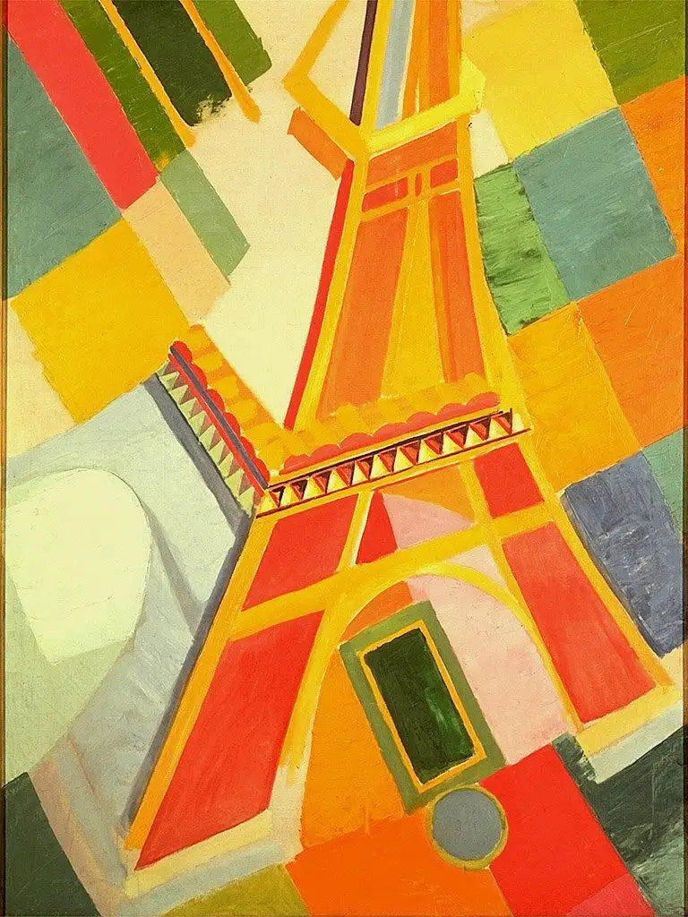 Eiffeltornet - Robert Delaunay
