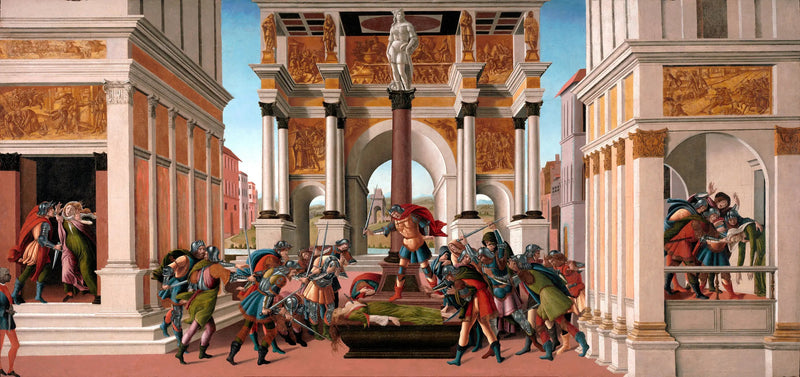 Lucrezia's tragedi - Sandro Botticelli