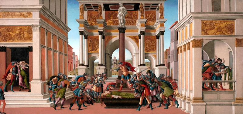 Lucrezia's tragedi - Sandro Botticelli