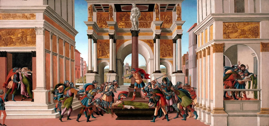 Lucrezia's tragedi - Sandro Botticelli