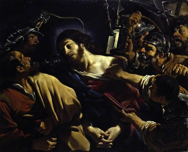 Frestelsen av Kristus - Guercino