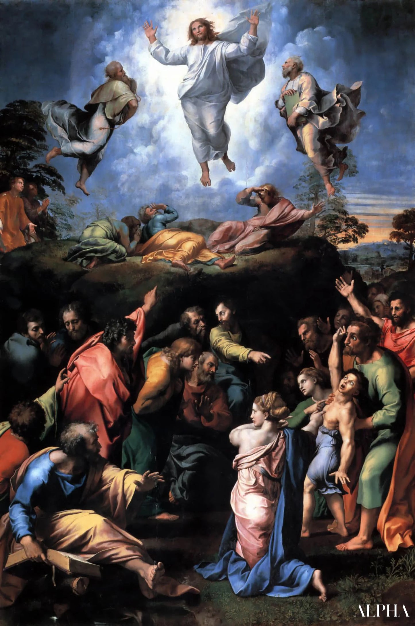 The Transfiguration - Raphael (painter) - High-end reproductions of paintings and artworks