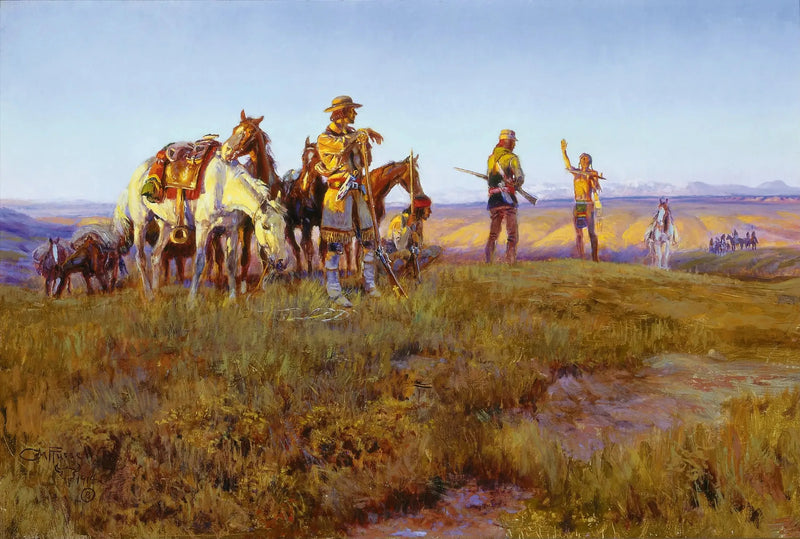 Vilan av Wildman – Fredshornan - Charles Marion Russell