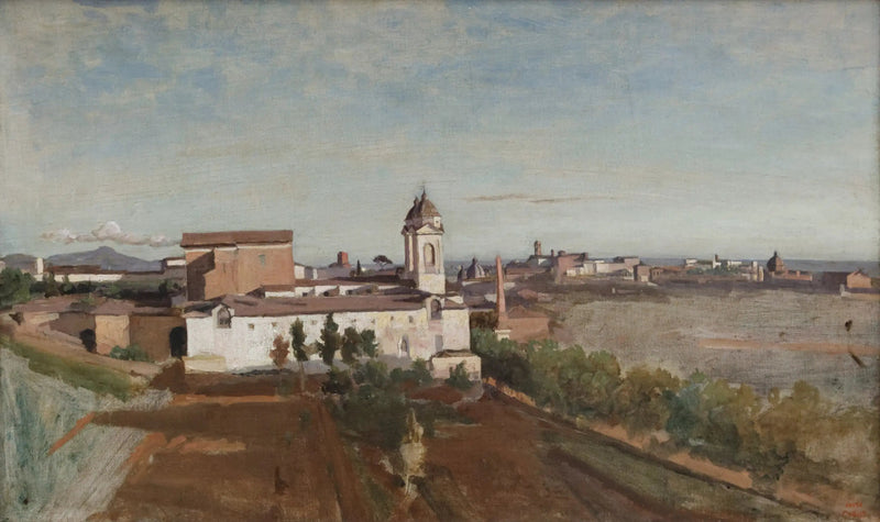 Trinité-des-Monts - Jean-Baptiste Camille Corot