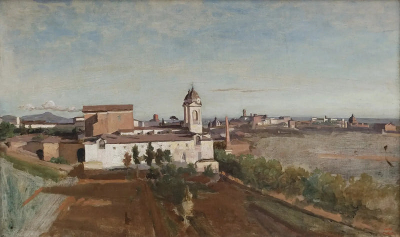 Trinité-des-Monts - Jean-Baptiste Camille Corot