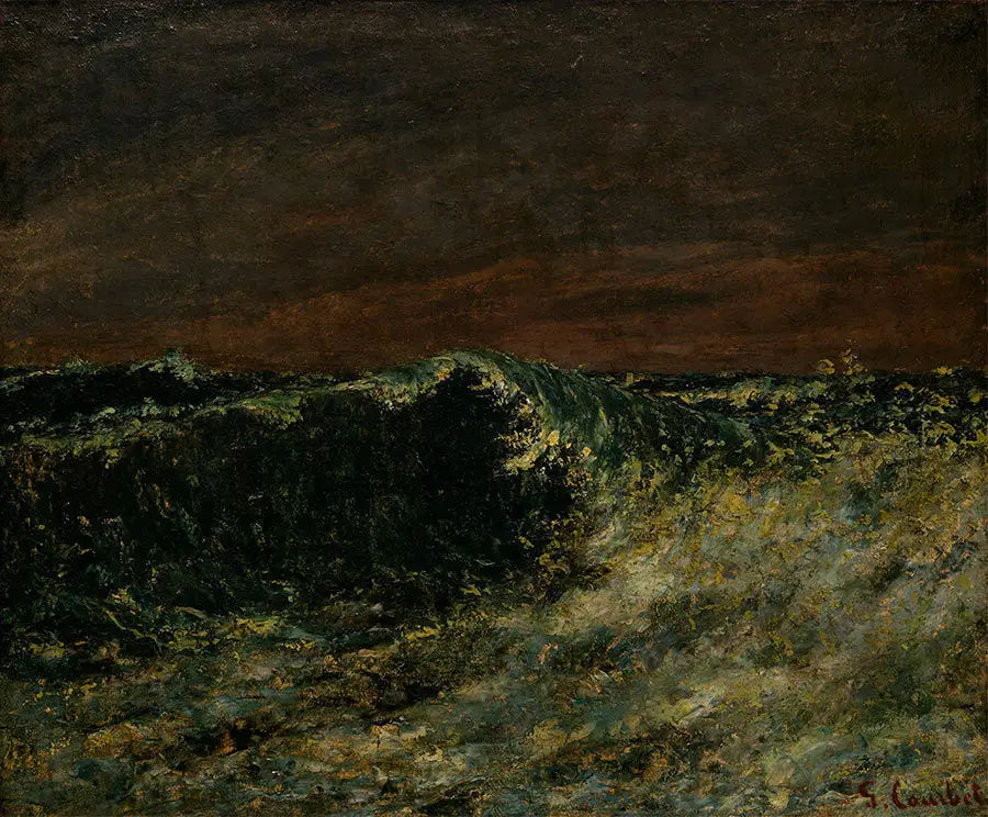 Vågen - Gustave Courbet