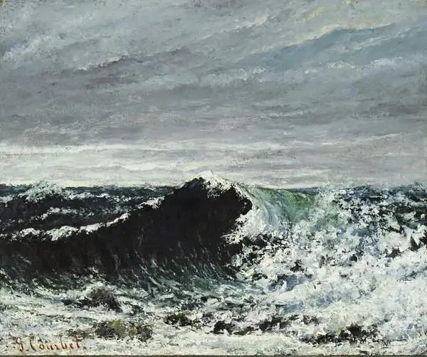 Vågen - Gustave Courbet
