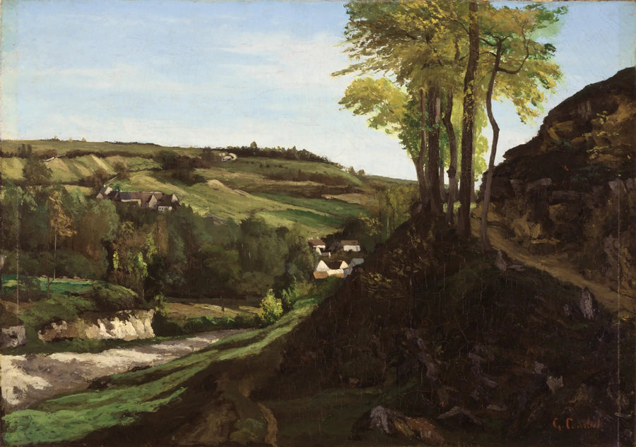 Ornansdalen - Gustave Courbet