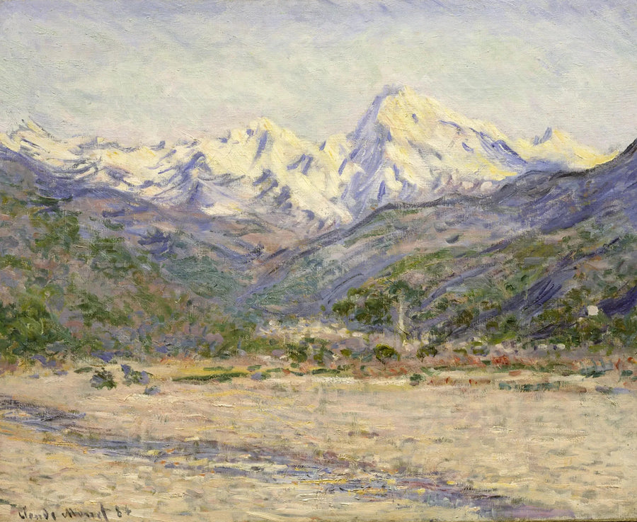 Nervia-dalen - Claude Monet