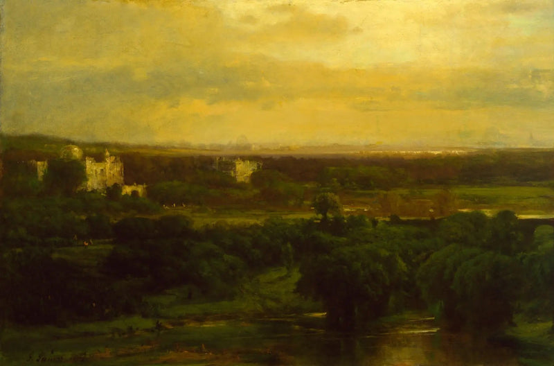 Olivlundens dal - George Inness