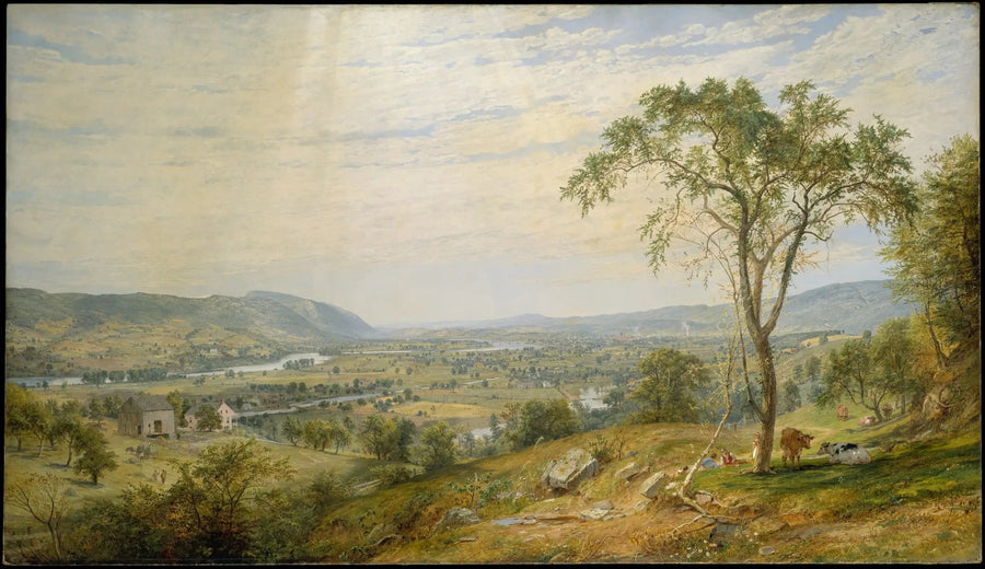 Wyoming-dalen - Jasper Francis Cropsey
