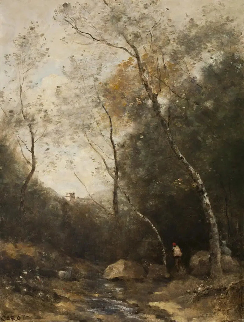 Den lyckliga dalen - Jean-Baptiste Camille Corot