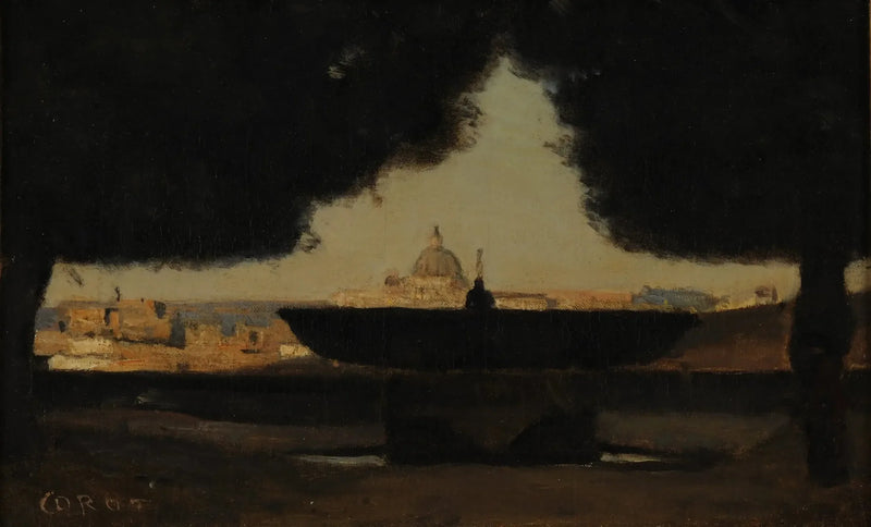 Vasken från Villa Médicis - Jean-Baptiste Camille Corot