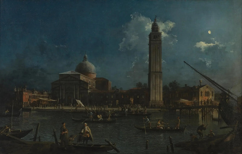 Nattvarden i San Pietro di Castello - Canaletto