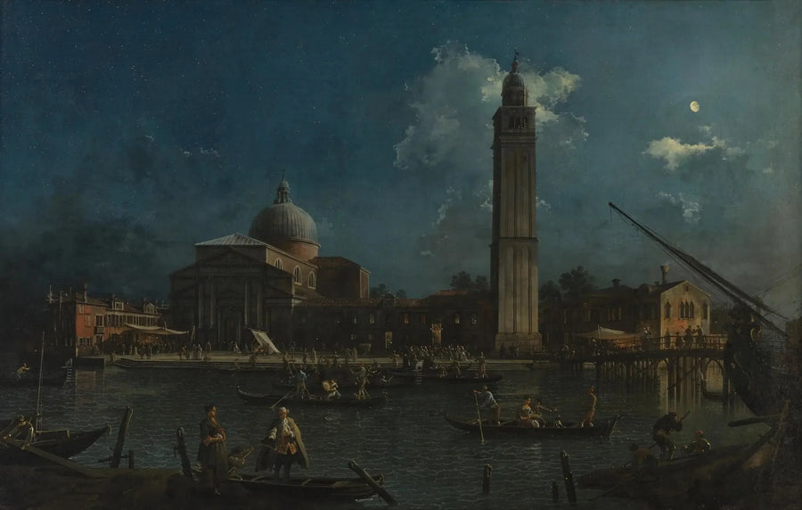 Nattvarden i San Pietro di Castello - Canaletto